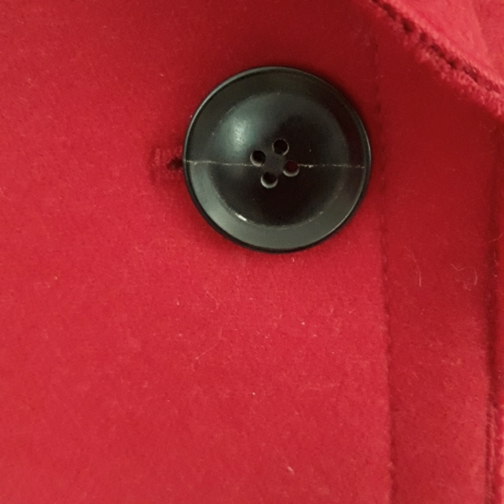 Banana Republic Red Wool, Size 2 - Picture 9 of 11